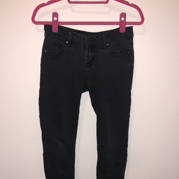 Aqua Black Skinny Jeans - Picture 1 of 2